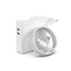 ECONOMY ŁADOWARKA SIECIOWA TYP-C 35W BIAŁA  2xTYP-C PD + KABEL USB TYP-C - TYP-C