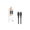 KABEL TYP-C DO TYP-C PD SOMOSTEL CZARNY QUICK CHARGER USB-C 1.2M 60W POWERLINE SMS-BP10 IPHONE 15 IPHONE15 5904238704240