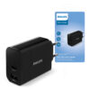 ŁADOWARKA PHILIPS 30W USB+TYP-C PD QC Phil-DLP2621/12 4895229103719