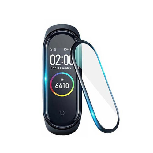 SZKŁO HARTOWANE XIAOMI MI BAND  5 6  - SZKŁO OCHRONNE PROFILOWANE 5904238706664