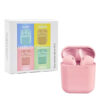 ECOBOX SŁUCHAWKI BLUETOOTH TWS INPODS PINK