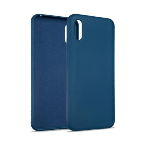 NAKŁADKA SILICON CASE XIAOMI REDMI 9A / 9AT / 9i GRANATOWY ETUI BACK COVER 5903396071942