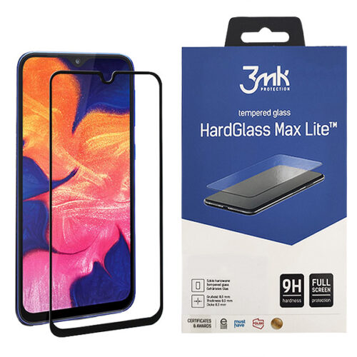 SZKŁO 3MK HARDGLASS MAX LITE SAMSUNG S22 PLUS CZARNE 5903108448000