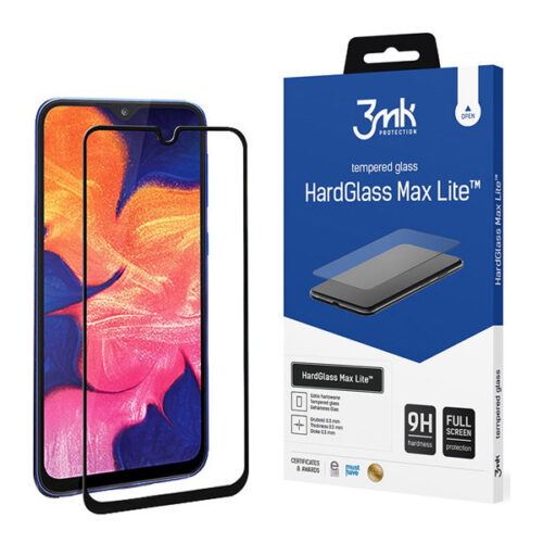 SZKŁO 3MK HARDGLASS MAX LITE XIAOMI 12 PRO CZARNE 5903108475655