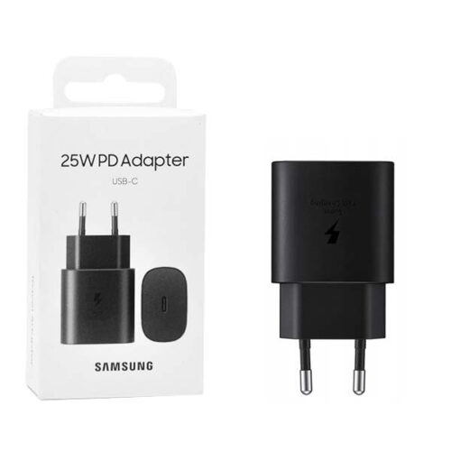 SAMSUNG ŁADOWARKA SIECIOWA TYP-C PD 25W 3A EP-TA800 25W CZARNY 8806090973369