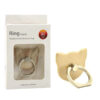 UCHWYT TELEFONU STOJAK KOT ZŁOTY UNIWERSALNY VEGA NA RĘKĘ RING HOLDER 5902012966006