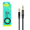 DENMEN KABEL STEREO OPLOT JACK DO JACK 3,5 CALA 1M DX03 6973224873672