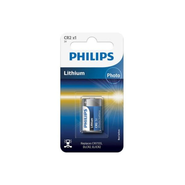 BATERIA PHILIPS  LITOWA 3V CR2 Phil-CR2/01B 4895229106147