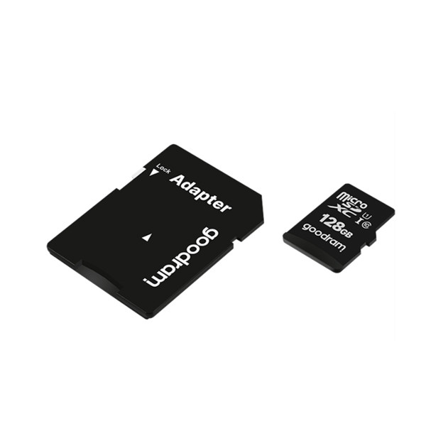 KARTA PAMIĘCI GOODRAM 128GB + ADAPTER CLASS 10 UHS-I M1AA-1280R12 5908267930168
