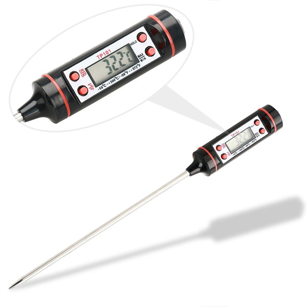 TERMOMETR KUCHENNY CYFROWY DO MIĘSA WINA LCD SONDA 5904238714058