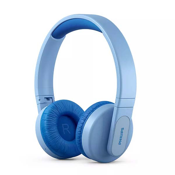 SŁUCHAWKI NAUSZNE BEZPRZEWODOWE BLUETOOTH DLA DZIECI PHILIPS NIEBIESKIE TAK4206BL/00 4895229117549