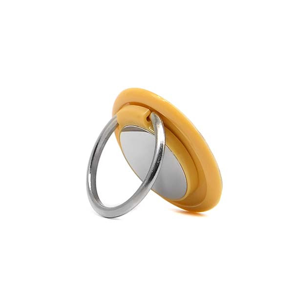 UCHWYT TELEFONU STOJAK PREMIUM UNIWERSALNY VEGA ŻÓŁTY RING HOLDER 5902012965887