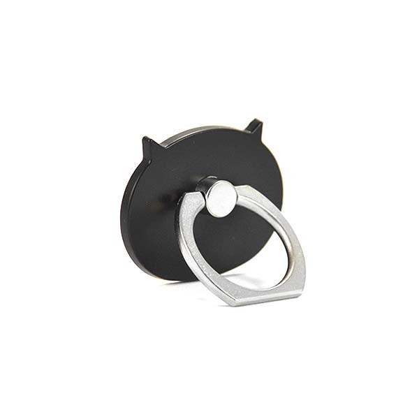 UCHWYT TELEFONU STOJAK GRUBY KOT CZARNY UNIWERSALNY VEGA NA RĘKĘ RING HOLDER 5902012965900