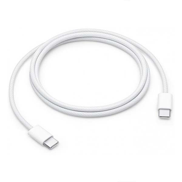 ECONOMY KABEL USB PD TYP-C DO TYP-C PD 60W BIAŁY OPLOT 1M DO IPHONE 15 5904238715017