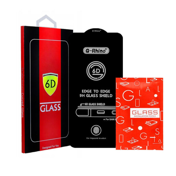 SZKŁO 6D IPHONE XR / 11 6.1 SZKŁO PROFILOWANE HARTOWANE FULL COVER CZARNA RAMKA 5900495952264