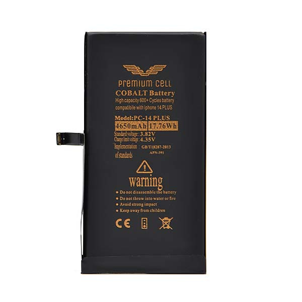 BATERIA PREMIUM CELL COBALT IPHONE 14 PLUS 4650mAh 600+ CYCLES + ZESTAW NARZĘDZI SERWISOWYCH 14w1
