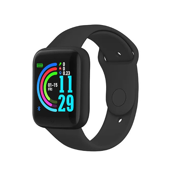 ZEGAREK SMARTWATCH MACARON CZARNY PL MENU / APLIKACJA 5904238715260
