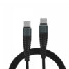 REDX KABEL USB PD TYP-C DO TYP-C CZARNY 2M OPLOT WZMACNIANY 5904238715376