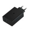 ECOBOX ŁADOWARKA SIECIOWA PD 2xUSB-C 1xUSB EP-T6530 65W CZARNY (45)