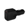 ŁADOWARKA SAMOCHODOWA 4 X USB 3A CZARNA FAST CHARGER QUICK 4XUSB 3.0 FASTON 3000mA 5904238709009