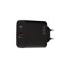 ECOBOX ŁADOWARKA SIECIOWA PAX TYP-C PD 1xTYP-C 1xUSB 33W DUAL CZARNY