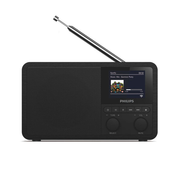 RADIO INTERNETOWE BLUETOOTH PHILIPS CZARNE  Phil-TAPR802/12 4895229102163