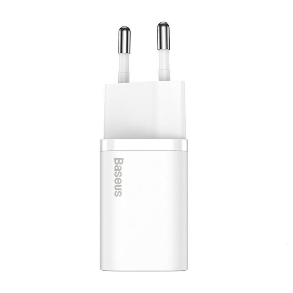 BASEUS Ładowarka sieciowa USB-C Type-C PD QC3.0 20W 3311 - uniwersalny CCSUP-B02 6953156230002