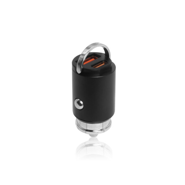 ECOBOX ŁADOWARKA SAMOCHODOWA 30W CZARNA PD3.0+QC4.0 WKN-337 8569177895427