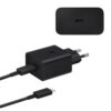 SAMSUNG ŁADOWARKA SIECIOWA TYP-C PD EP-T4511 45W CZARNY 3A + KABEL TYP-C - TYP-C 8806095471761