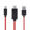 ADAPTER KABEL MHL MICRO USB DO HDMI TV PRZEJŚCIÓWKA FullHD 5904238704844