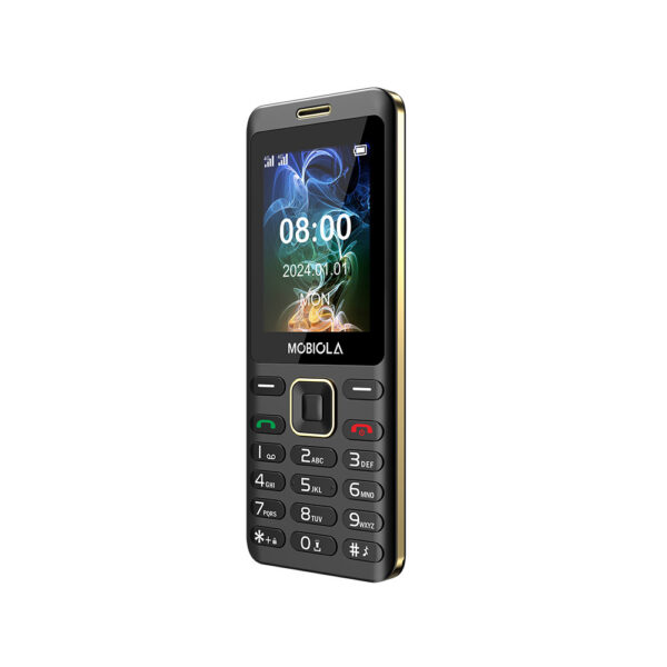 TELEFON GSM MOBIOLA DLA SENIORA MB2400 2G CZARNY 8594203271470