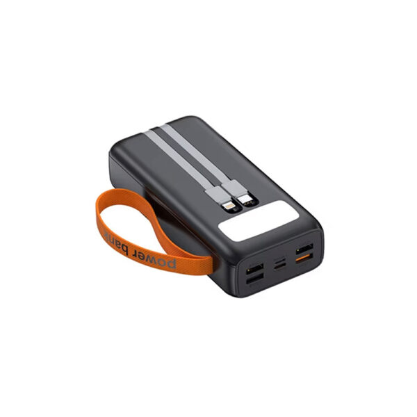 POWER BANK DENMEN BATERIA AWARYJNA CZARNY DP31 30000mAh USB + TYP-C 6973224877007