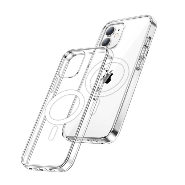 TELTECH MAGSAFE MAGNETIC CASE DO IPHONE 14 PRO PRZEŹROCZYSTY ETUI NAKŁADKA TRANSPARENT 5904238716199