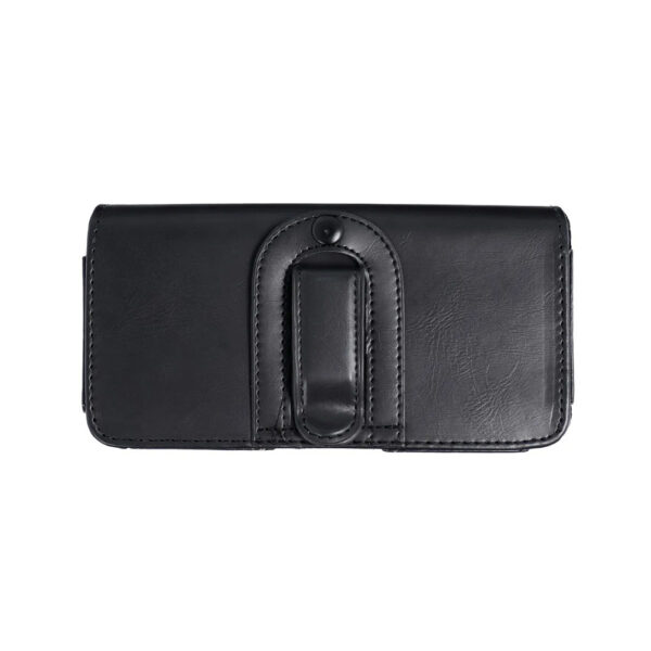 POKROWIEC NA TELEFON DO PASKA CLASSIC 100A MODEL DO 16 do (IPHONE 15 / 15 PRO/ 14 / 14 PRO / SAMSUNG S23 / S24 /S10/ A6 2018 / HUAWEI P30/P30 Lite/ Nokia 3.1/5.1) czarna 5901737931313