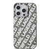 KARL LAGERFELD IML ELECTROPLATED KARL HEAD CASE FOR IPHONE 15 PRO SZARY 3666339258542