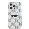 KARL LAGERFELD IML ELECTROPLATED REPEATED LOGO CASE FOR IPHONE 15 PRO TRANSPARENT 3666339286026