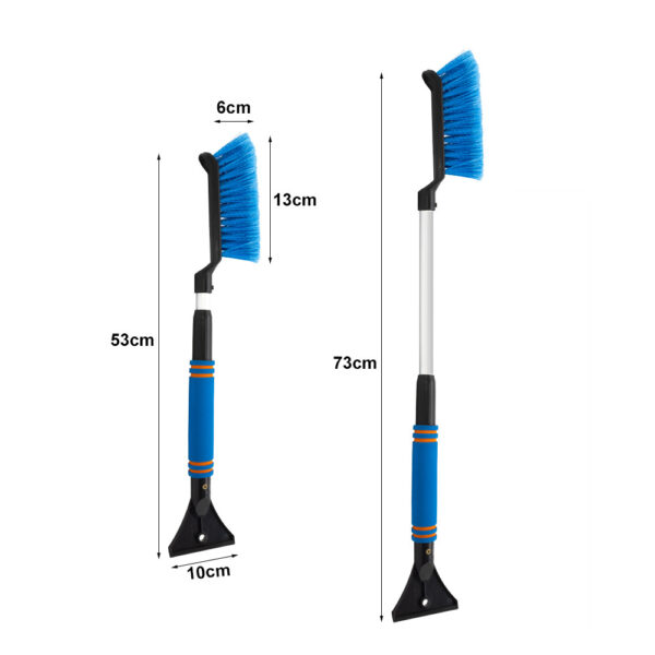 SZCZOTKO-SKROBACZKA DO SZYB ŚNIEGU LODU NICE TOUCH NT  50CM 5904720090301