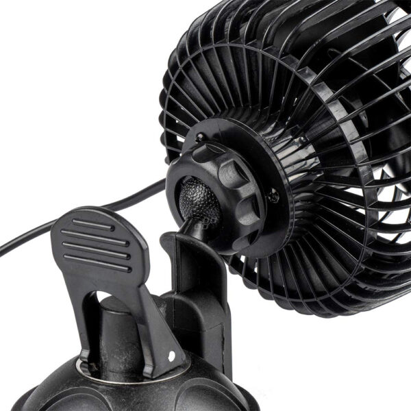 WENTYLATOR WIATRAK SAMOCHODOWY Z PRZYSSAWKĄ 12V AMIO-03001 5903293030011