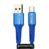 SOMOSTEL KABEL USB MICRO USB 3.6A NIEBIESKI QC 3.0 1M  SMS-BW06 5902012966709