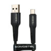 SOMOSTEL KABEL USB MICRO USB 3.6A  CZARNY 6A QC 3.0 1M SMS-BW06 5902012966716