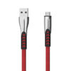 KABEL USB MICRO 2.4A SOMOSTEL CZERWONY 2400mAh QUICK CHARGER QC 3.0 1M POWERLINE SMS-BW02 5902012967805