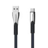 KABEL USB TYP-C 2.4A SOMOSTEL NIEBIESKI 2400mAh QUICK CHARGER QC 3.0 1M POWERLINE SMS-BW02 5902012967782