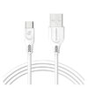 KABEL USB TYP-C 3.1A SOMOSTEL BIAŁY 3100mAh QUICK CHARGER QC 3.0 1.2 M POWERLINE SMS-BT09 ECL 5902012966860