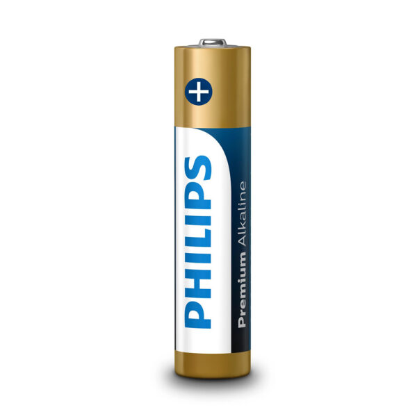 BATERIA PHILIPS AAA LR03 BLISTER 4SZT BATERIE PREMIUM ALKALINE Phil-LR03M4B/10 6959033840821
