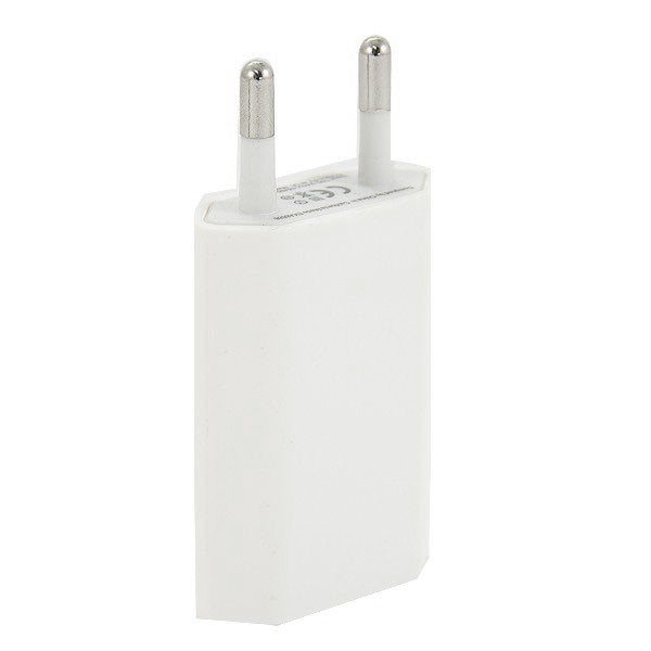 ECONOMY ŁADOWARKA SIECIOWA USB 1A BIAŁA PŁASKA HQ IC PROTECT