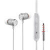 SŁUCHAWKI UNIWERSALNE SOMOSTEL 3,5 CALA SREBRNE DOUSZNE SCJ03S AUTENTIC SOUND SMS-CS03 5902012966976