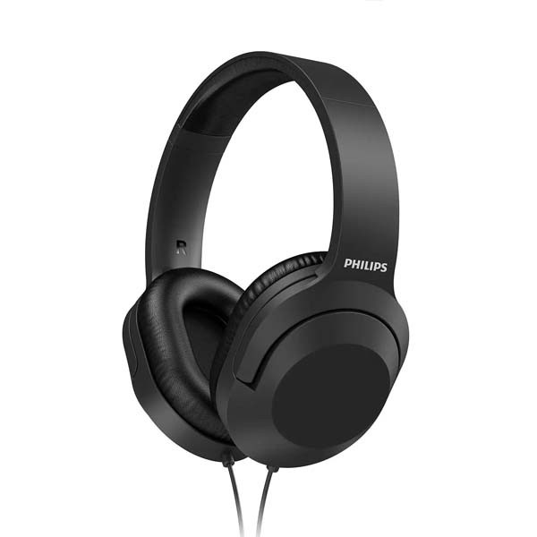 SŁUCHAWKI NAUSZNE PRZEWODOWE PHILIPS TAH2005BK 4895229109988