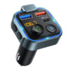 ZESTAW ECOBOX TRANSMITER FM  12/24 V BLUETOOTH 2 X USB + PD 20W + KABEL USB 3W1  CZARNY 2,4A