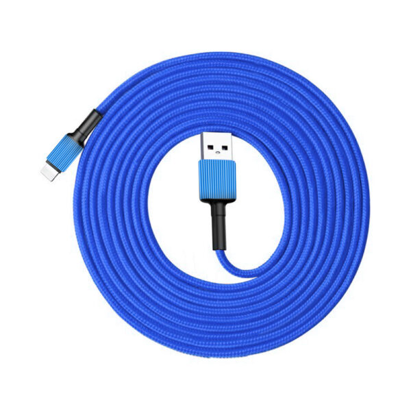 KABEL USB IPHONE 3.6A SOMOSTEL NIEBIESKI 3600mAh QUICK CHARGER QC 3.0 1M POWERLINE SMS-BW06 6971469292180