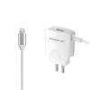 ŁADOWARKA SIECIOWA 2A KABEL IPHONE  BIAŁA SOMOSTEL 2100mA SMS-A03 5902012967706